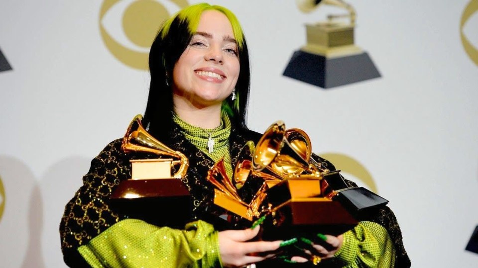 Billie Eilish ovládla letošní ceny Grammy